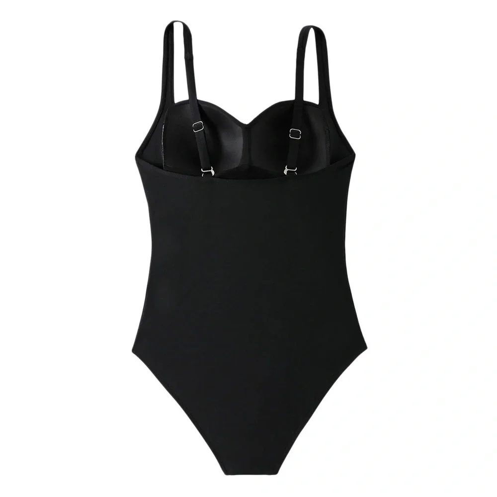 One Piece Bathing Suit for Women Vintage Womens Swimsuits Tummy Control‎ Retro M